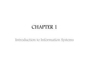 1.1 Why Should I Study Information Systems?