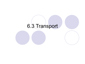 6.3 Transport revised