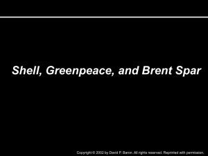 Shell, Greenpeace, and Brent Spar