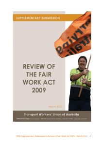 about the transport workers union of australia