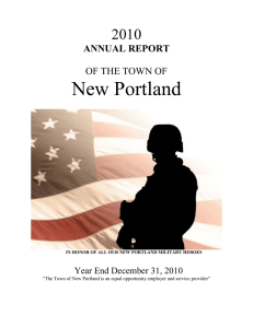 2010 Annual Town Report