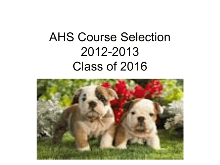 English - AHS Access