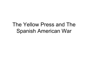 Hawaii, the Yellow Press, and the Spanish American War