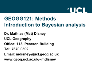 nm_bayes - UCL Department of Geography