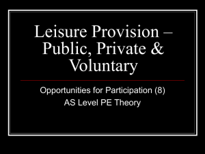 Leisure provision part2 - Watford Grammar School for Boys Intranet