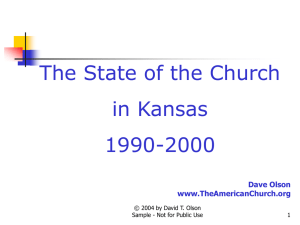 Kansas - Counties - The American Church