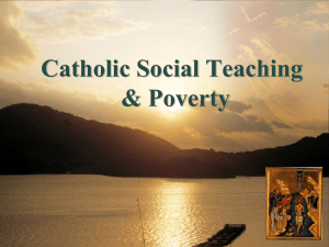 Catholic Social Teaching