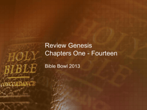Genesis Review 01