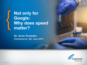 3- Not Only for Google. Why Does Speed matter