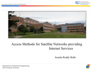 Access Methods for Satellite Networks providing Internet Services