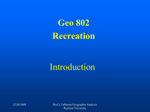 Course Outline - GEO 802
