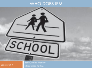 Who practices IPM?