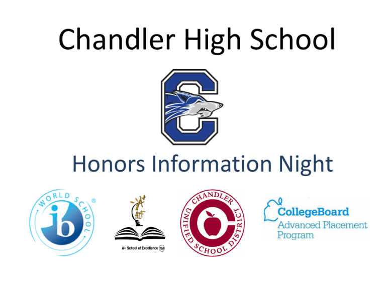 presentation Chandler Unified School District