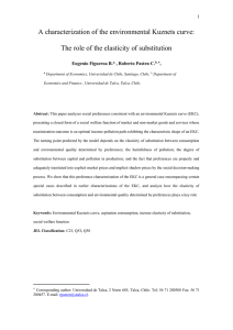 A characterization of the environmental Kuznets curve