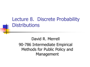 90-786 Intermediate Empirical Methods