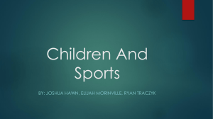 Children And Sports