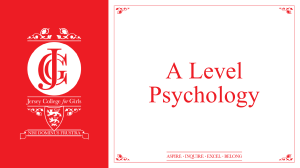 A Level Psychology 2015 ppt