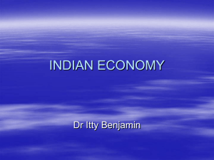 INDIAN ECONOMY
