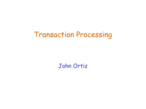 Transaction Processing