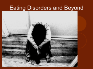 Eating Disorders and Beyond 2016-1-7