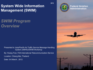 System Wide Information Management (SWIM)- Programe