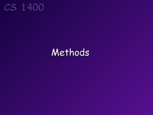 Methods - R. DeBry