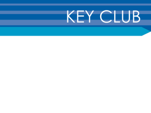 Key Club 101 - Florida Key Club