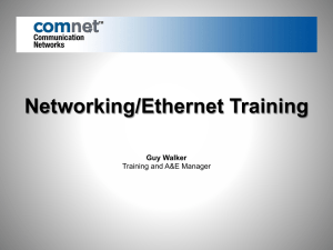 Network/Ethernet Basics