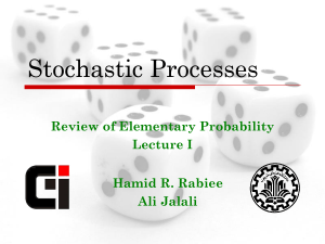Lec-1 (Review of Probability)