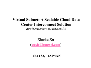 VS (Virtual Subnet)