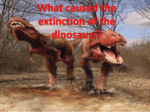 Dinosaur presentation (science)