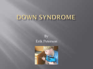 Down syndrome - faculty at Chemeketa