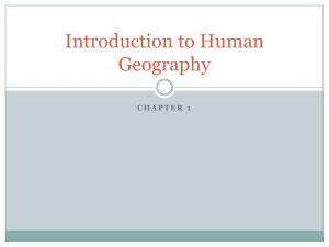 Chapter One AP Human