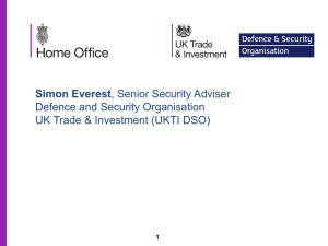 Simon Everest - Senior Security Adviser, UKTI DSO
