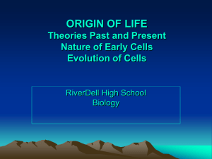 III. Evolution of Life - River Dell Regional School District