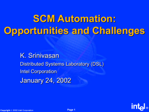 SCM Automation: Opportunities and Challenges