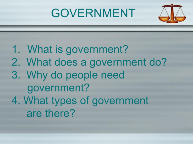 What Does A Government Agency Do