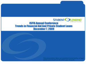 ISFFA Annual Conference Trends In Financial Aid And Private