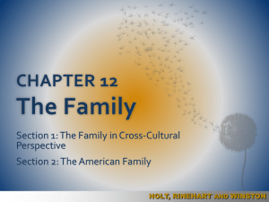 CHAPTER 12 The Family