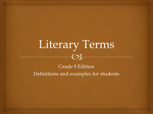 Literary Terms0213