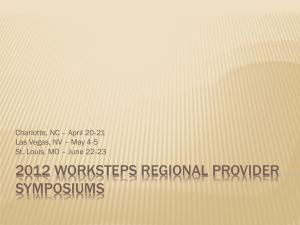 012-WorkSTEPS-Regional-Provider-Symposiums