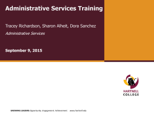 2015 Business Office Training