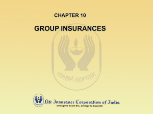 GROUP INSURANCES