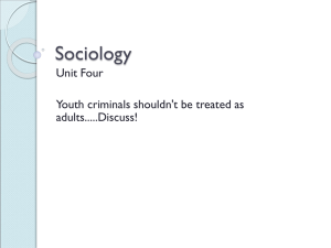 Sociology - Standish
