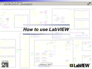 How to use LabVIEW