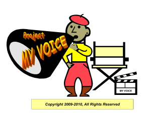 MY VOICE template (PowerPoint 97-03 format)