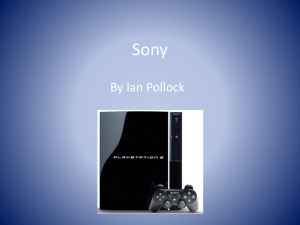 Sony - Ian Pollock