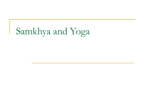Vaisesika, Samkhya and Yoga