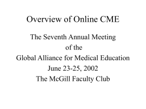 Online CME Update, June 2002