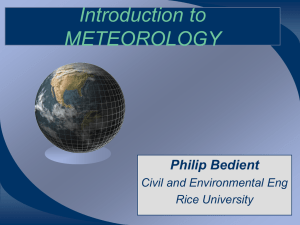 Lecture Meteorology